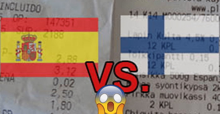 Hintavertaus Espanjan ja Suomen kauppakuiteista – ”Aivan järkyttävää”