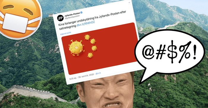 Lehti muokkasi Kiinan lipusta koronavirusversion: Kiina vaatii anteeksipyyntöä!