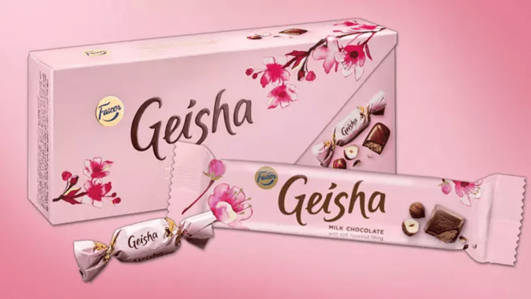 Fazer harkitsee Geisha-suklaan nimen vaihtamista – saattaa olla epäsopiva nykymaailmassa