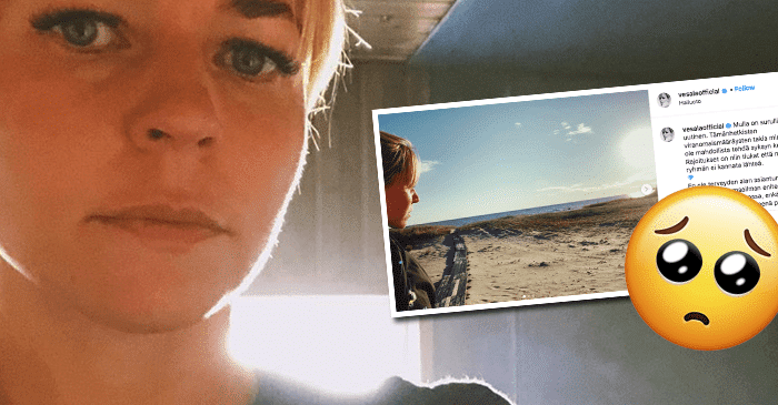 Karu päivitys! Paula Vesala kertoi suru-uutisen Instagramissa