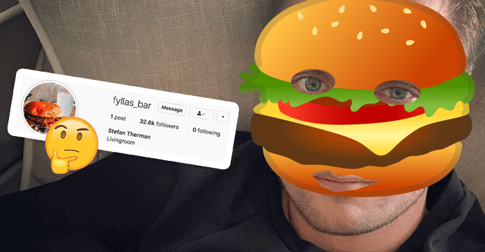OHO! Stefan Therman muuttui burgeriksi! – Nerokas mainoskikka vai naurettavaa pelleilyä?