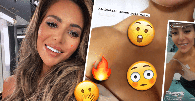 Oho! Sofia Belórf esitteli jättikokoisessa rinnassaan olevaa arpea ennen operaatiota! – Kuvat