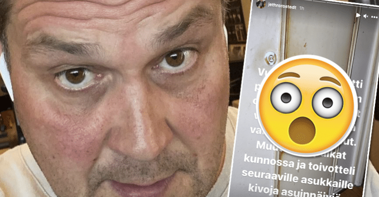Jethro Rostedtilta pysäyttävä päivitys: Vuokrakämppä jätetty karmivaan kuntoon – Katso törkyiset kuvat!