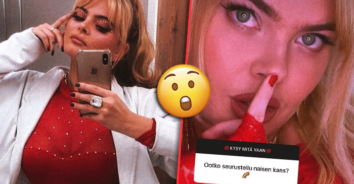 Ohhoh, Laulaja Erika Vikman vihjaa pitävänsä naisista romanttisessa mielessä?! – Paljasti myös lempiasentonsa!