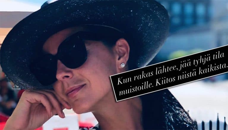Miss Suomi 2008 Satu Tuomiston sydän särkyi: ”Kun rakas lähtee, jää tyhjä tila muistoille”