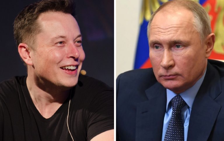 Oho! Tesla-miljardööri Elon Musk haastaa Vladimir Putinin!
