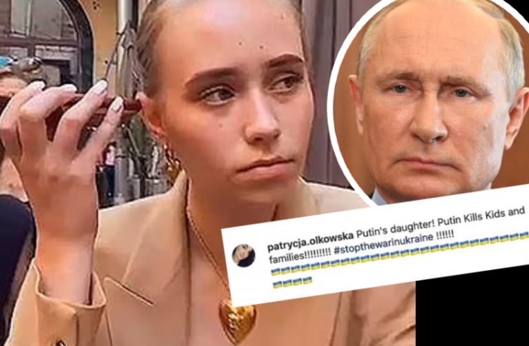 Putinin ”salattu tytär” sulki Instagram-tilinsä! – ”Istutko bunkkerissa kuten rotta?”
