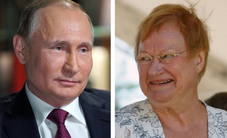 HS: Presidentti Tarja Halonen saa joka vuosi joulukortin Putinilta
