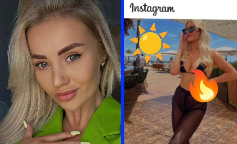 Wau! Fitnessvaikuttaja Sonja Aiello julkaisi kuuman bikinikuvan Marbellasta!