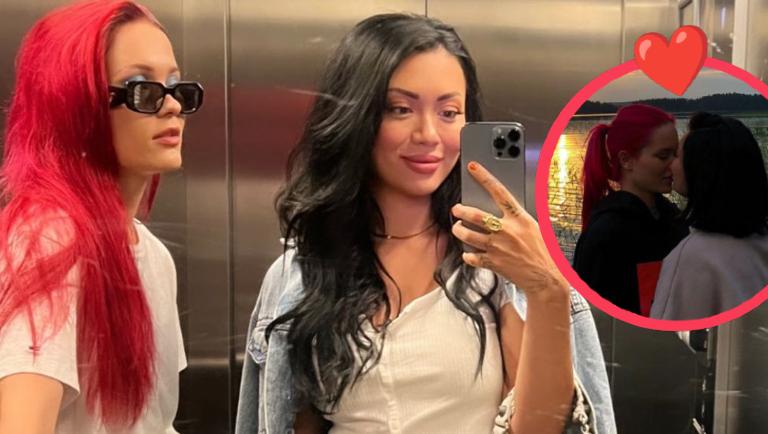 Sanni ja Shirly Karvinen suutelevat avoimesta Instagram-kuvassa: ”Rakastan sua”