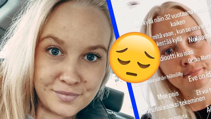 ”Nykäsen h*ora!” – Eveliina Mäntykangas on saanut kestää järkyttävää kiusaaamista ja nimittelyä kuuluisan isänsä vuoksi