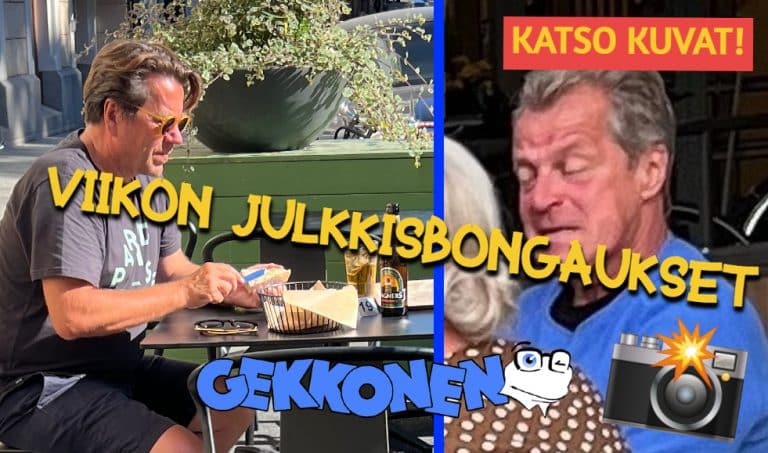 Katso viikon julkkisbongaukset: Asko Kallonen odotti mysteeriblondia lentoasemalla! – Mikko Kuustonen nautti siideriä lounaalla! – Gekkonen.net