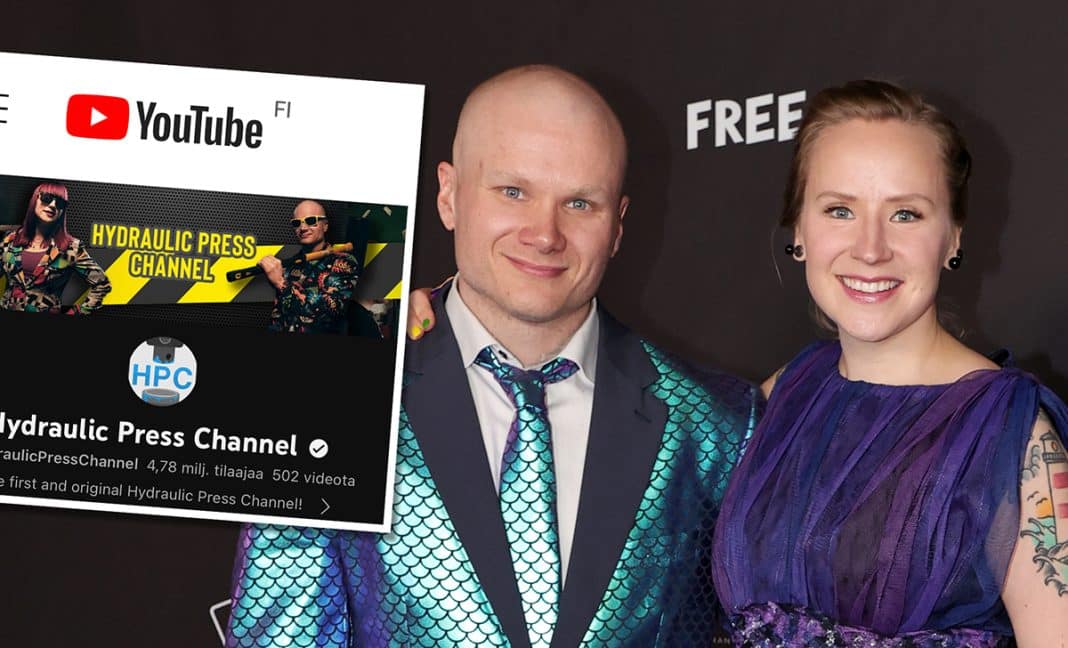 Suosittu Hydraulic Press Channel Youtube kanava takoo parhaimmillaan